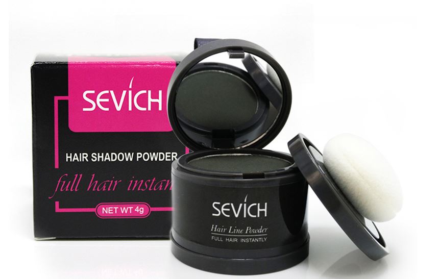 Poudre Sevich pour les cheveux fins/ Noir-4g